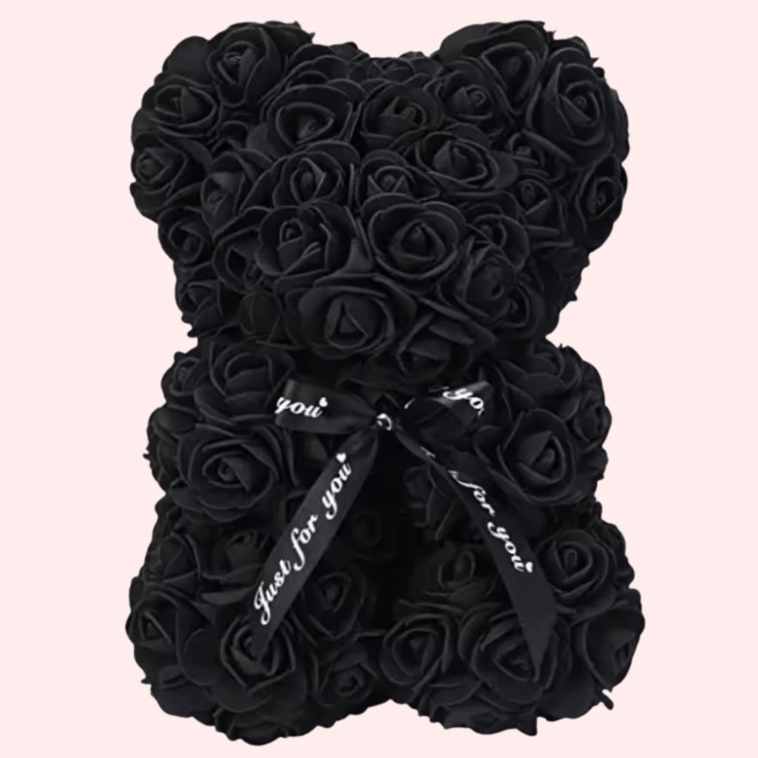 Ours en Peluche Rose Éternelle