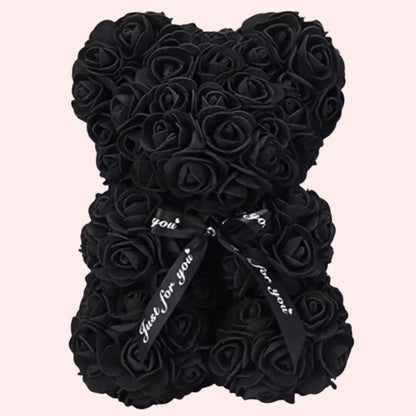 Ours en Peluche Rose Éternelle